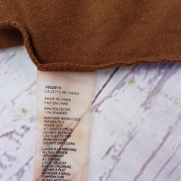 Dex Faux Suede Dress - Picture 6 of 11